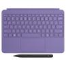 Teclado microsoft surface pro 12 pulgadas + pen violeta