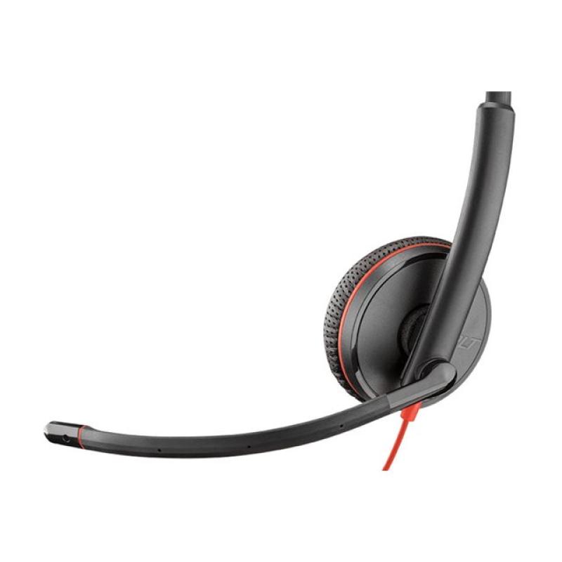 Auriculares poly blackwire 3225 negro