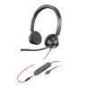 Auriculares poly blackwire 3325 negro