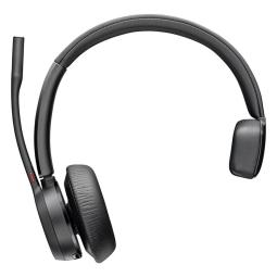 Auriculares poly voyager 4310 inalambrico negro