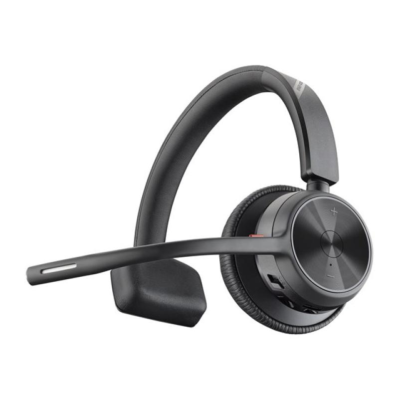 Auriculares poly voyager 4310 inalambrico negro