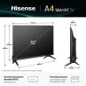 Tv hisense 32 pulgadas led hd ready - 32a4q - smart tv