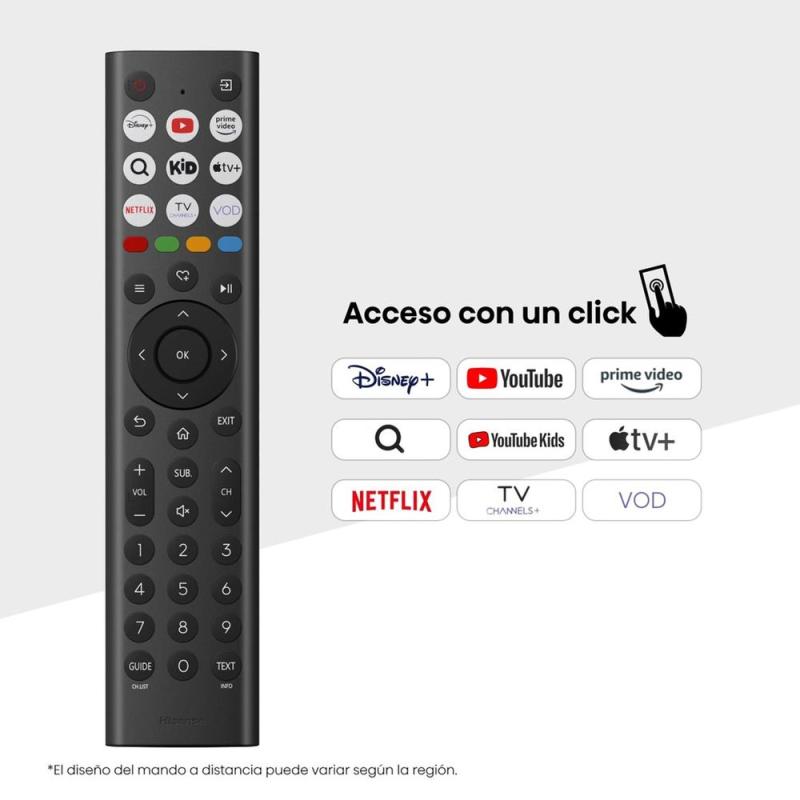 Tv hisense 40 pulgadas led fhd - 40a4q - smart tv