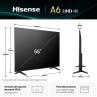Tv hisense 55 pulgadas led 4k uhd - 55a6q - smart tv