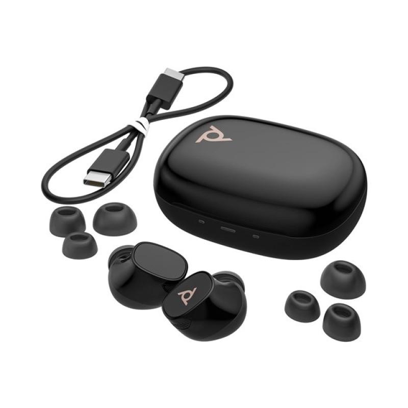 Auriculares poly voyager free 20 inalambrico negro