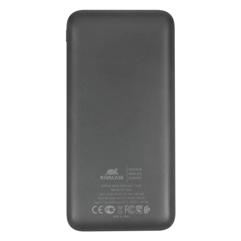 Powerbank rivacase va2101 10000mah 22.5w