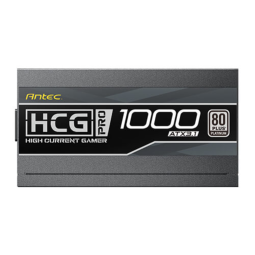 Fuente alimentacion antec hcg1000 pro p ec gaming atx 1000w