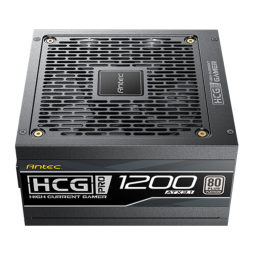 Fuente alimentacion antec hcg1000 pro p ec gaming atx 1200w