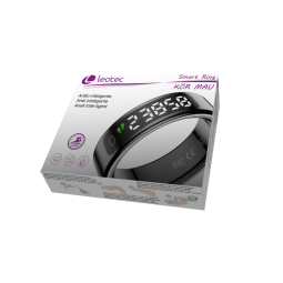 Leotec smart ring kor mau negro talla 8