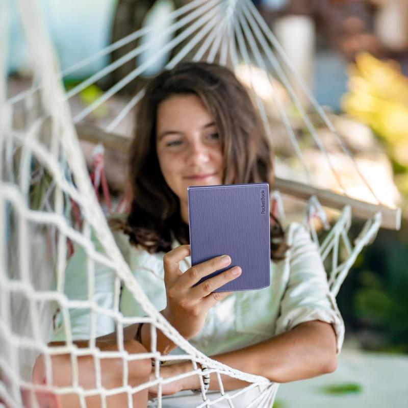 Libro electronico ebook pocketbook verse pro color ereader 6 pulgadas 16 gb lavender dream