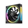 Ventilador caja deepcool fl12r argb 120mm negro