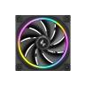 Ventilador caja deepcool fl12r argb 120mm negro