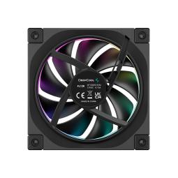 Ventilador caja deepcool fl12r argb 120mm negro