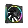Ventilador caja deepcool fl12r argb 120mm negro