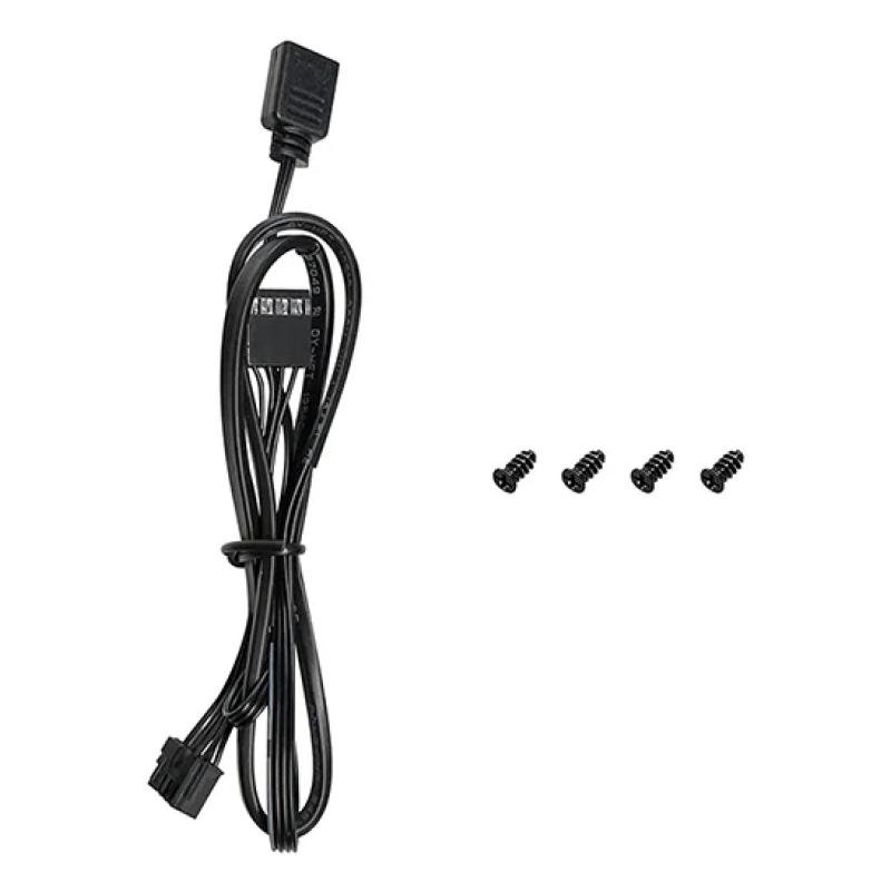 Ventilador caja deepcool fl12r argb 120mm negro
