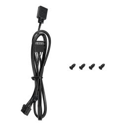 Ventilador caja deepcool fl12r argb 120mm negro