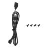 Ventilador caja deepcool fl12r argb 120mm negro