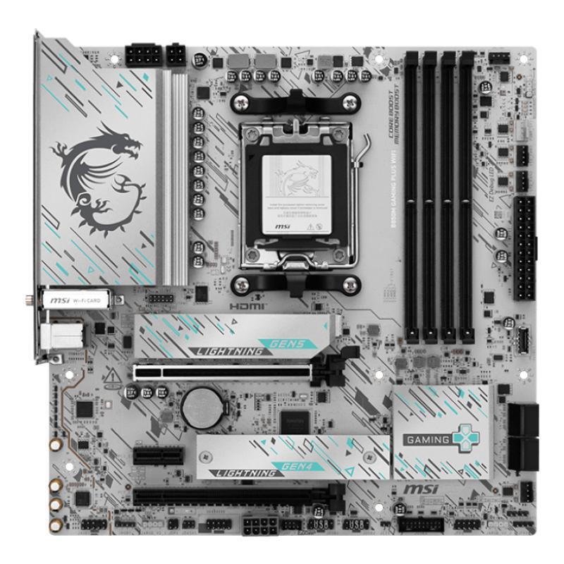 Placa base msi b850m gaming plus wifi am5 matx