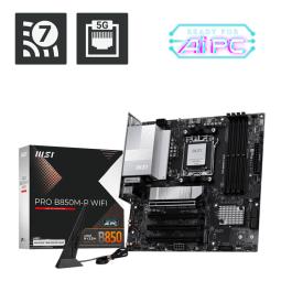 Placa base msi pro b850m - p wifi am5 matx - 4x ddr5