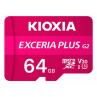 Tarjeta micro sd kioxia 64gb exceria plus g2 w - adaptador