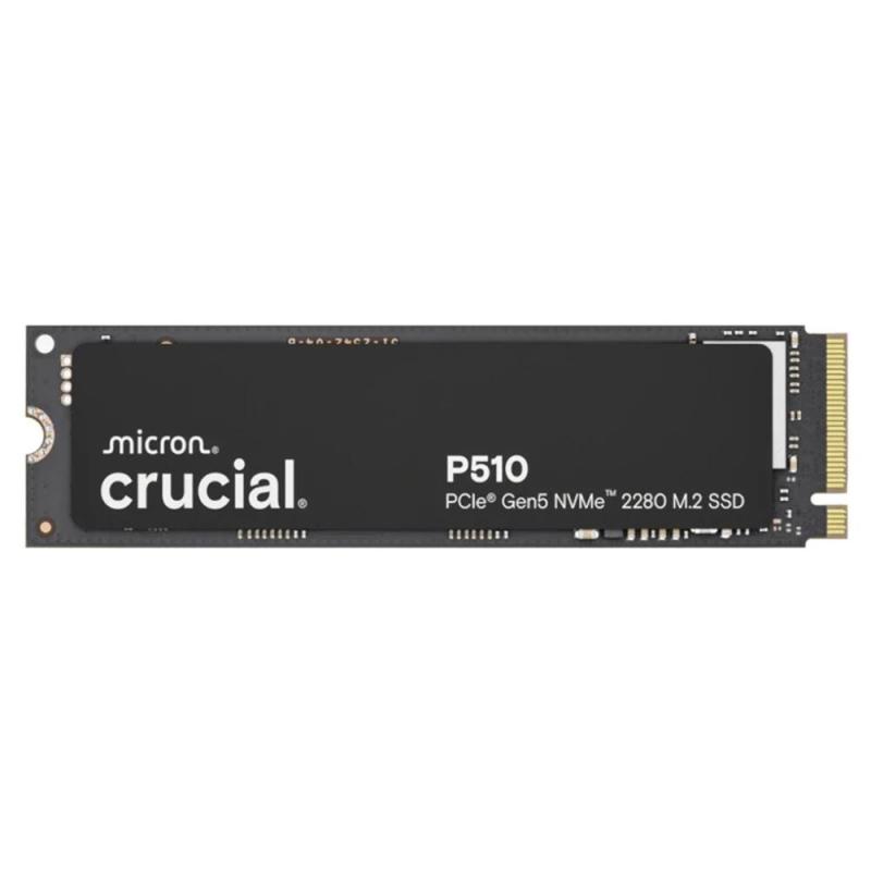 Disco duro interno solido ssd crucial p510 1tb m.2 nvme pci express 5.0