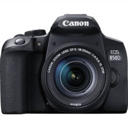 Camara digital canon eos 850d+ef - s 18 - 55mm is -   24.1mp -  digic 8 -  45 puntos de enfoque -  4k -  wifi -  bluetooth - Ima