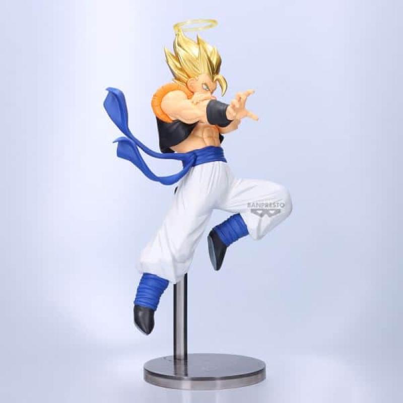 Figura banpresto dragon ball z dokkan battle 10th anniversary super gogeta 19cm