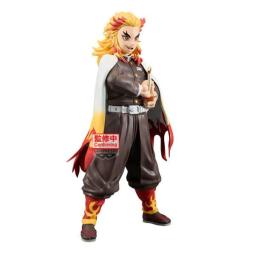 Figura banpresto demon slayer kimetsu no yaiba grandista kyojuro rengoku 24cm