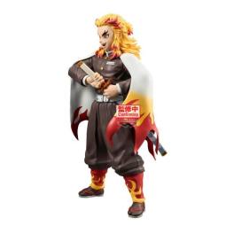 Figura banpresto demon slayer kimetsu no yaiba grandista kyojuro rengoku 24cm