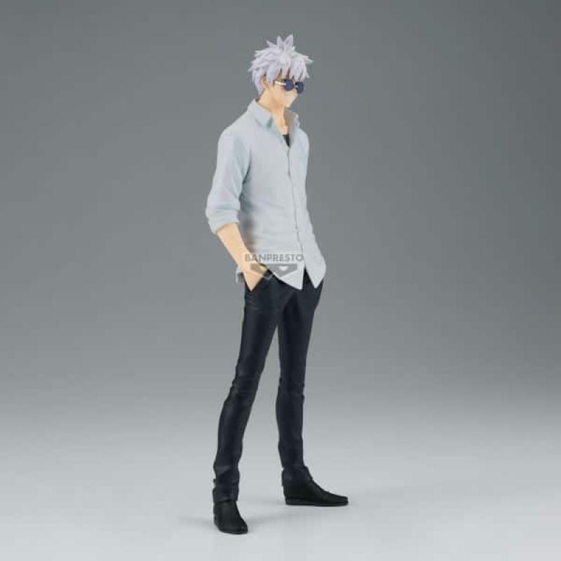 Figura banpresto jujutsu kaisen king of artist satoru gojo hidden inventory premature death ii 22cm
