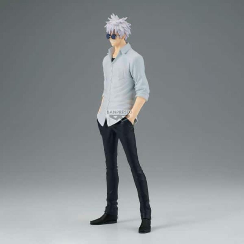Figura banpresto jujutsu kaisen king of artist satoru gojo hidden inventory premature death ii 22cm