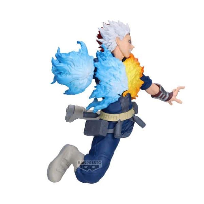 Figura banpresto my hero academia maximatic shoto todoroki 17cm