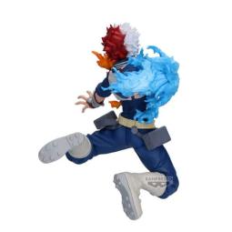 Figura banpresto my hero academia maximatic shoto todoroki 17cm