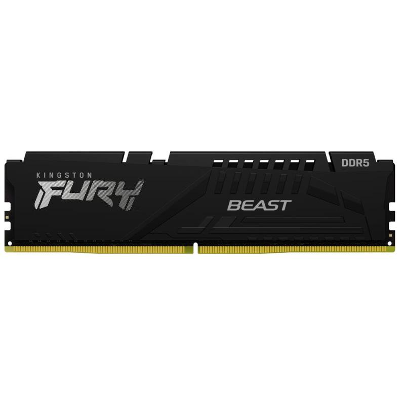 Memoria ram ddr5 64gb 2x32gb kingston - 6000 mhz - pc5 - 48000 - fury beast - cl30 - 1.4v