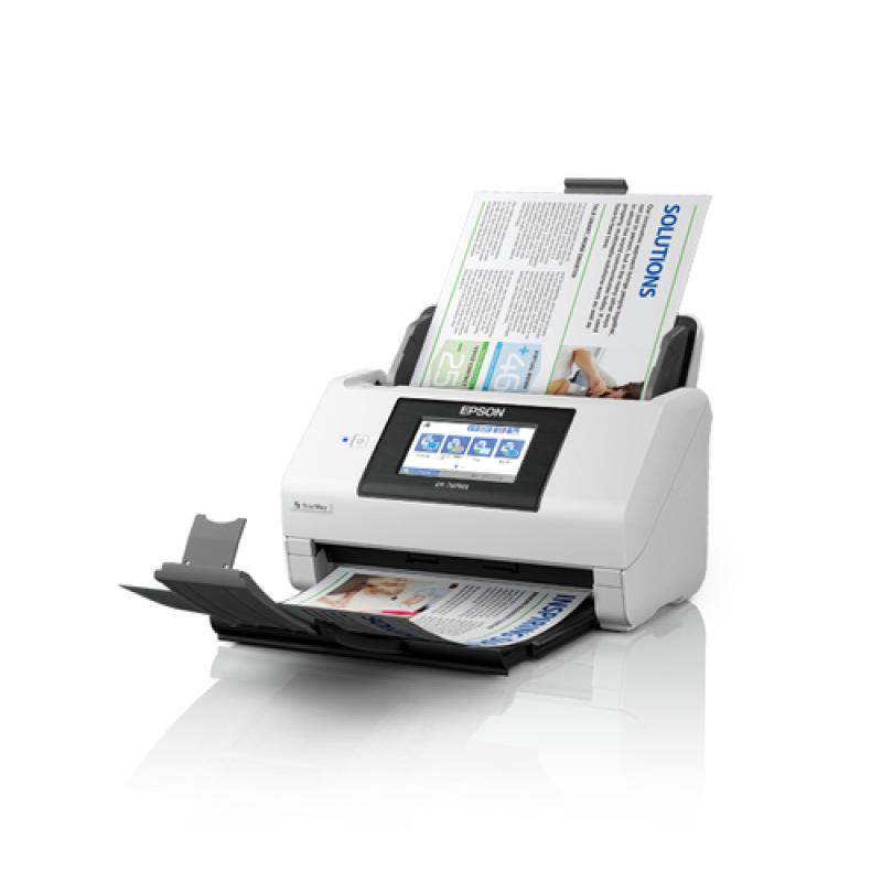 Escaner documental epson worforce ds - 790wn a4 - 45ppm - usb - red - wifi