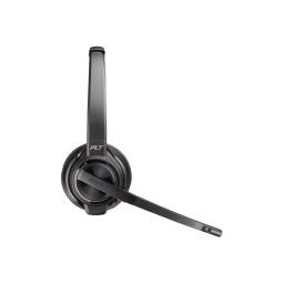 Auriculares poly savi 8220 office inalambrico negro