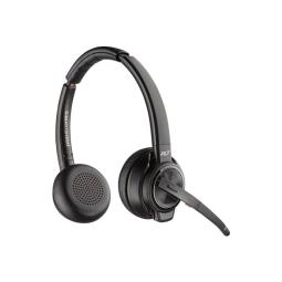Auriculares poly savi 8220 office inalambrico negro