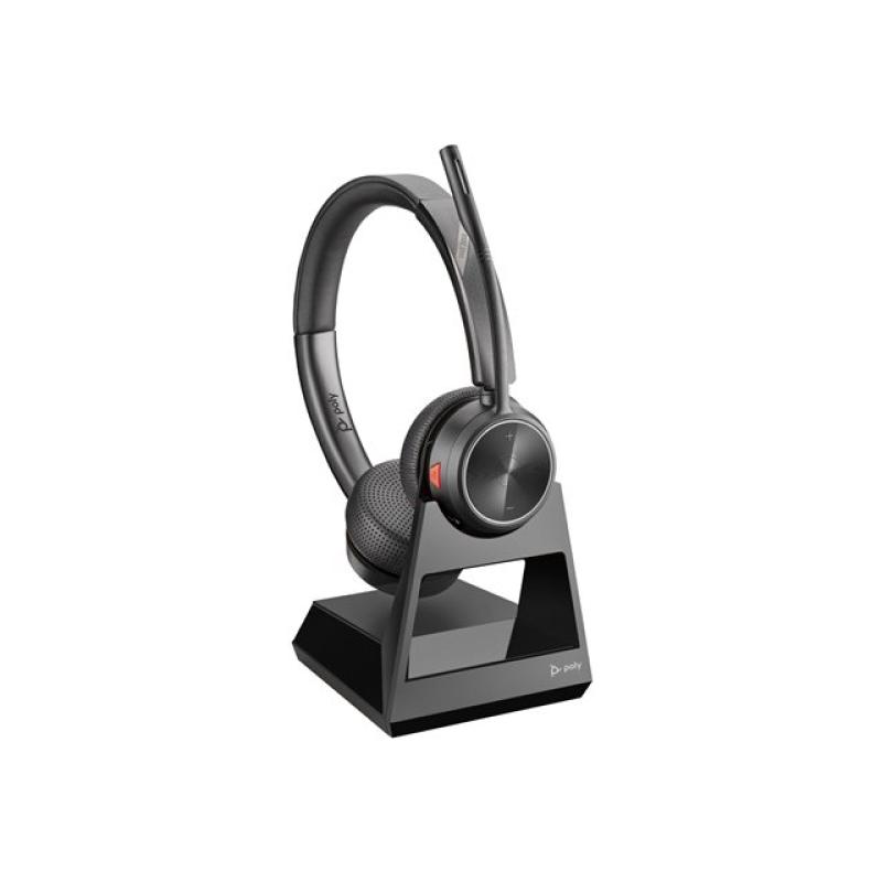 Auriculares poly savi 7220 office inalambrico negro