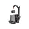Auriculares poly savi 8210 uc dect inalambrico negro