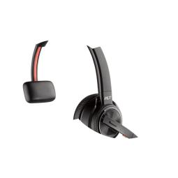 Auriculares poly savi 8210 uc dect inalambrico negro