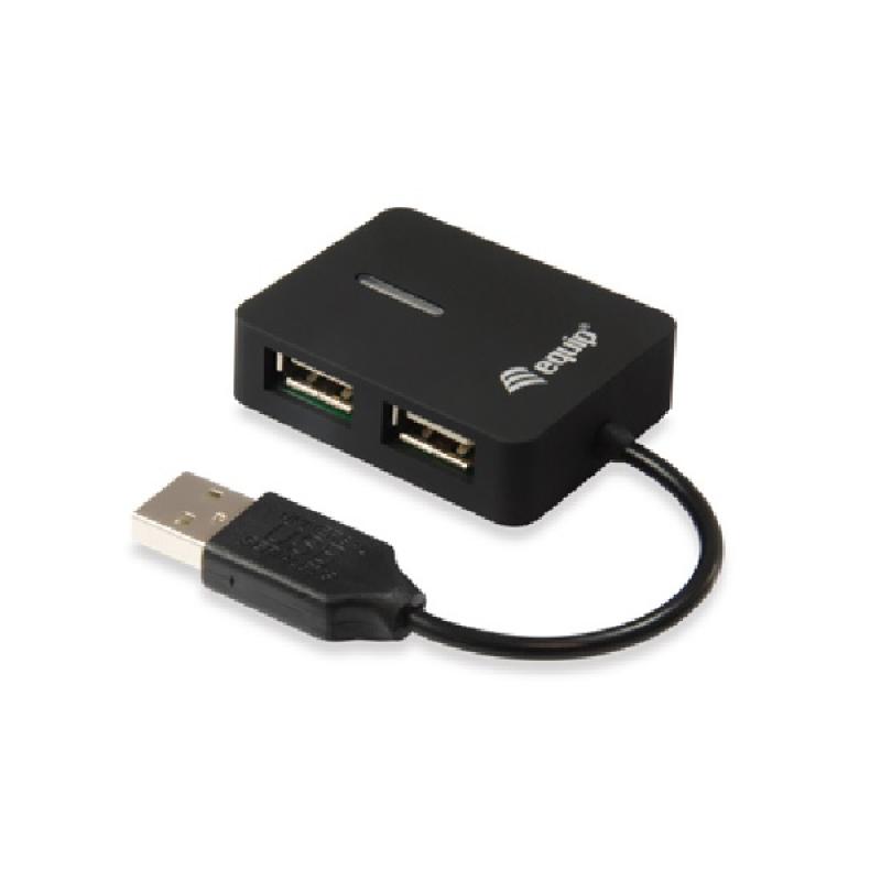 Hub usb equip life 4 puertos mini hub travel - Imagen 1