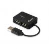 Hub usb equip life 4 puertos mini hub travel - Imagen 1