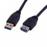 Cable equip alargo usb 3.0 tipo a macho -  hembra 3m - Imagen 1