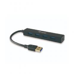 Hub usb 3.0 equip life 4 puertos mini hub - Imagen 1