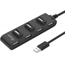 Hub usb equip usb tipo a a 7 puertos usb 2.0 - Imagen 1