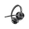 Auriculares poly voyager 4320 inalambrico negro