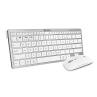 Teclado + raton subblim combo plata portugues