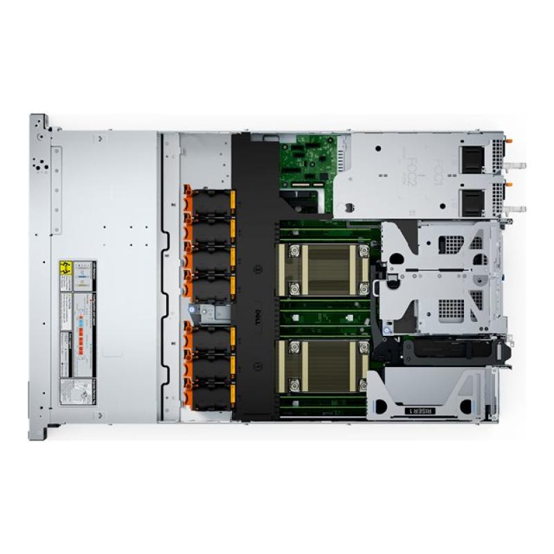 Servidor dell poweredge r660xs xeon silver 4410y 32gb ssd 480gb