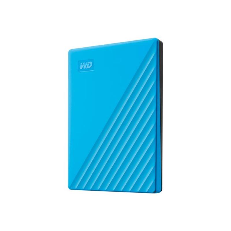 Disco duro externo hdd wd western digital 2tb my passport usb 3.2 azul