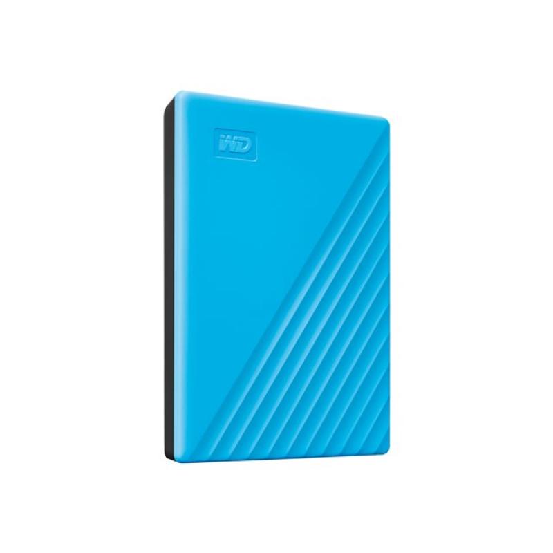 Disco duro externo hdd wd western digital 2tb my passport usb 3.2 azul